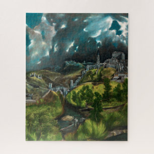 Ansicht von Toledo El Greco Puzzle