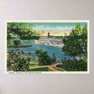 Ansicht von Toronto Steamer Poster