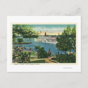Ansicht von Toronto Steamer Postkarte