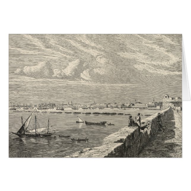 Ansicht von Tripolis (Vorderseite (Horizontal))