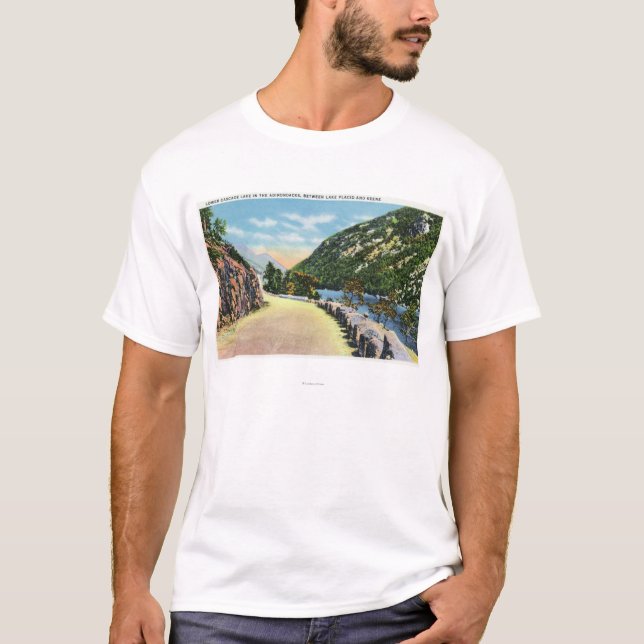 Ansicht von unterem Cascade See T-Shirt (Vorderseite)