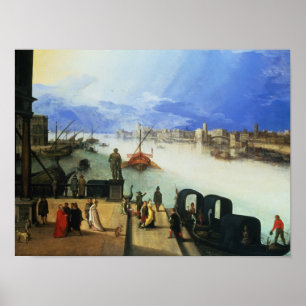 Ansicht von Venedig 2 Poster