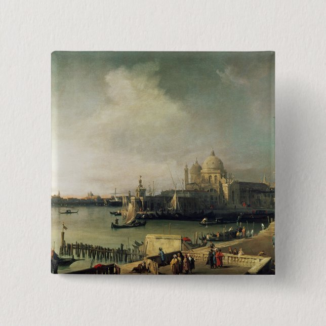 Ansicht von Venedig Button (Vorderseite)