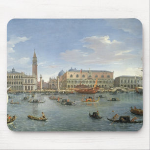 Ansicht von Venedig von der Insel von San Giorgio, Mousepad