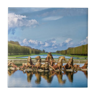 Ansicht von Versailles, Frankreich, Fliese