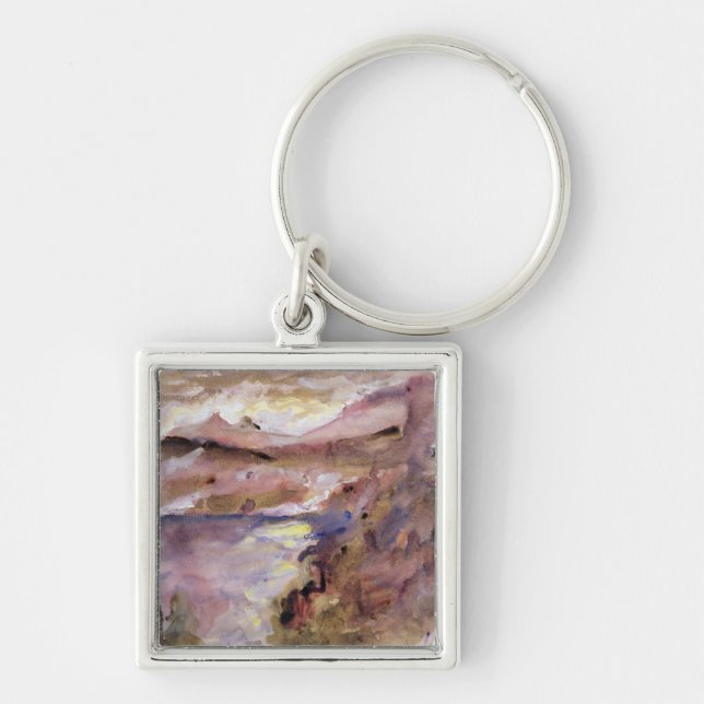 Ansicht von Walchen Lake, 1919 Schlüsselanhänger (Vorne)
