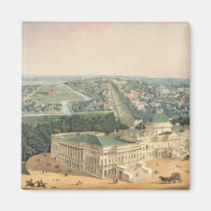 Ansicht von Washington, Kneipe. durch E. Sachse u. Magnet