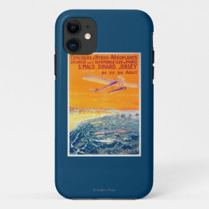 Ansicht von Wasserflugzeugen in Luft und Wasser Po Case-Mate iPhone Hülle