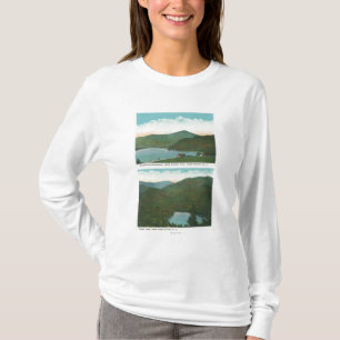 Ansicht von Whiteface Mt vom Signal-Hügel, Herz T-Shirt
