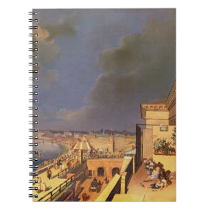 Ansicht von Wien, 1819 (Öl auf Leinwand) Notizblock