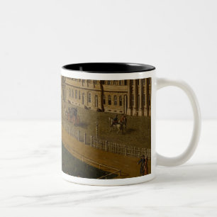 Ansicht von Wilhelmsplatz vom Norden, 1773 Zweifarbige Tasse