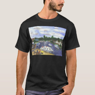Ansicht von Wroxham Brücke Norfolk Broads T-Shirt