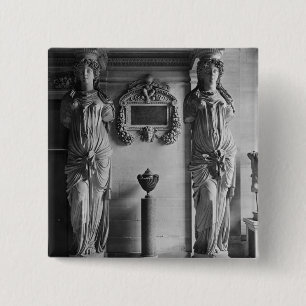 Ansicht von zwei Caryatids von den Caryatids Button