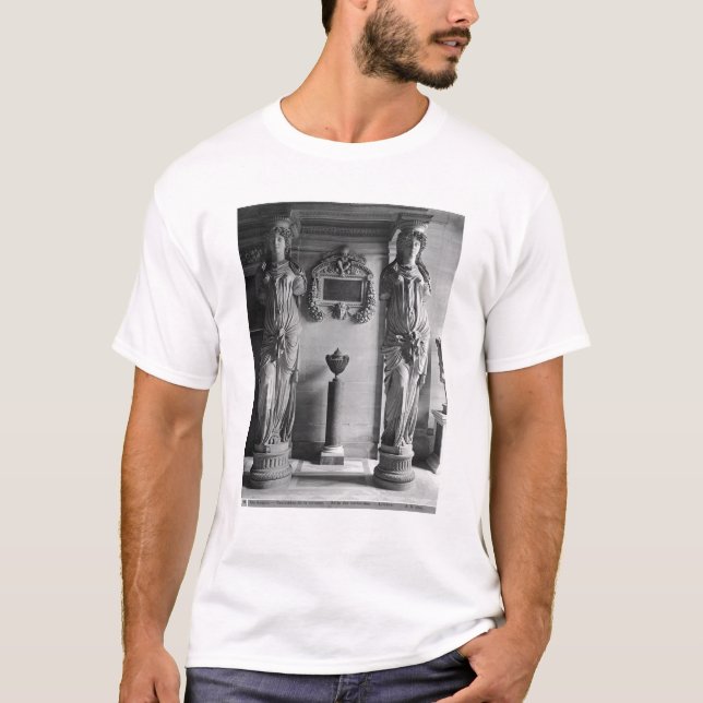 Ansicht von zwei Caryatids von den Caryatids T-Shirt (Vorderseite)
