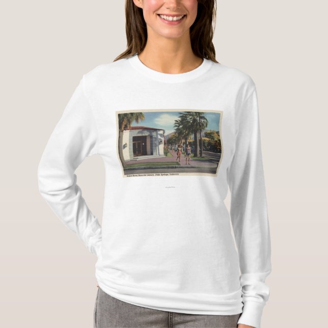 Ansicht Welwood Murray der Denkmal-Bibliothek T-Shirt (Vorderseite)