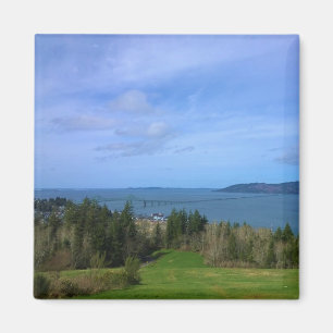Ansichten aus der Astoria-Spalte, Oregon Magnet