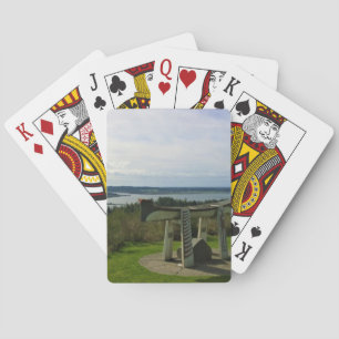 Ansichten aus der Astoria-Spalte, Oregon Spielkarten