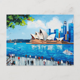 Ansichten des Sydney Opera House Postkarte