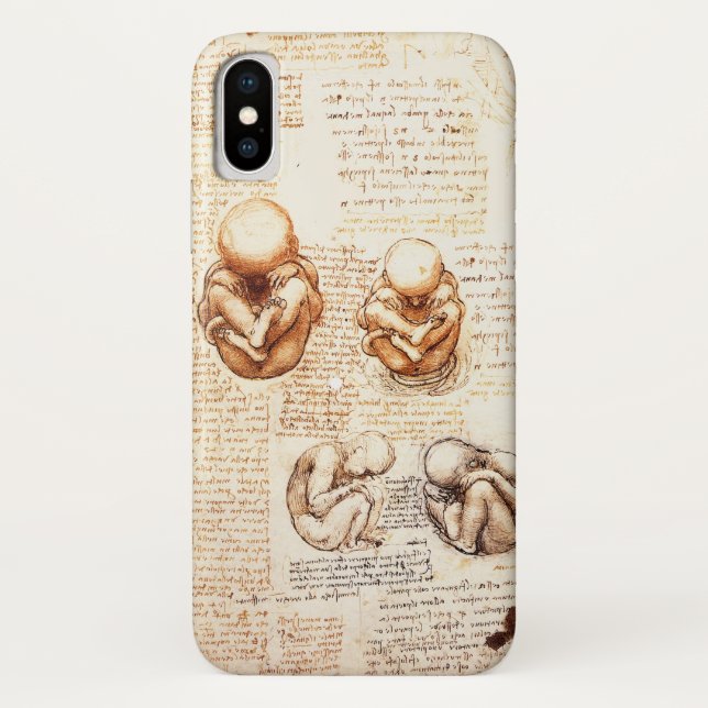 Ansichten eines Fetus in der Frau, Ob-Gyn Medical Case-Mate iPhone Hülle (Rückseite)