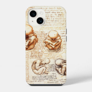 Ansichten eines Fötus in der Gebärmutter, Frauenhe iPhone 14 Hülle