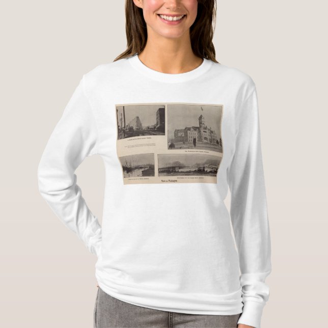 Ansichten in Washington T-Shirt (Vorderseite)
