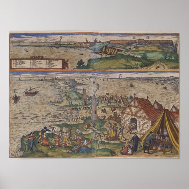 Ansichten von Cadiz Poster (Vorne)