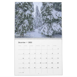 Ansichten von Italien, Frankreich und Kalifornien Kalender