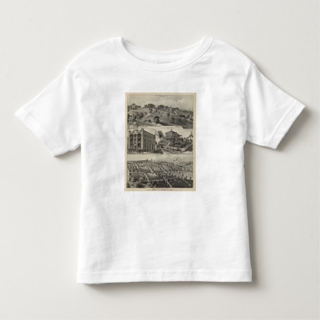 Ansichten von Kansas City, Kansas Kleinkind T-shirt (Vorderseite)