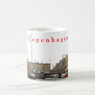 Ansichten von Kopenhagen. Nyhavn. P. 1. Kaffeetasse