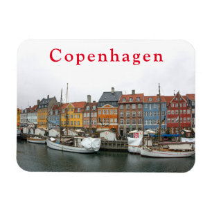 Ansichten von Kopenhagen. Nyhavn. P. 4. Magnet
