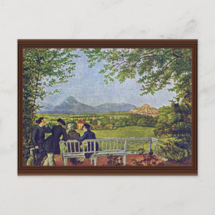 Ansichten von Salzburg von Julius Schnorr von Caro Postkarte