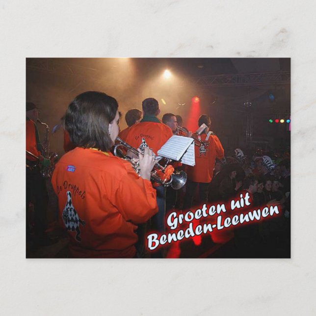 Ansichtkaart - Lestemuntjesbal Postkarte (Vorderseite)