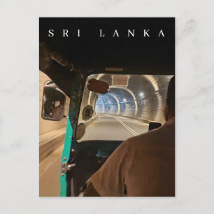 Ansichtskarte für den Tuk Tuk in Sri Lanka Postkarte