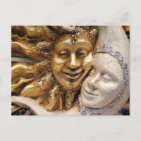 Ansichtskarte für Sonne und Mond