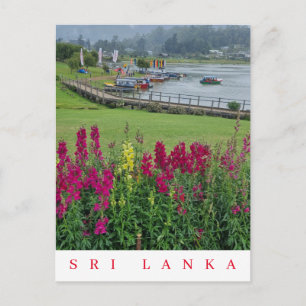 Ansichtskarte zum See Sri Lanka Postkarte