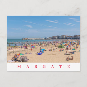 Ansichtskarte zum Strand von Margate Postkarte