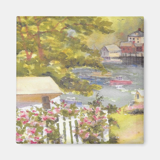 Ansichtsmagnet für den Hafen von London Magnet (Vorne)