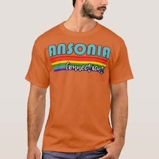 Ansonia Connecticut Pride Ansonia LGBT Geschenk LG T-Shirt