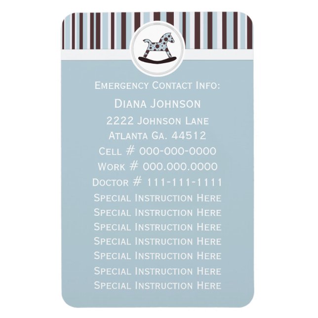 Ansprechpartner: Rocking Horse Premium Magnet 2 (Vertikal)