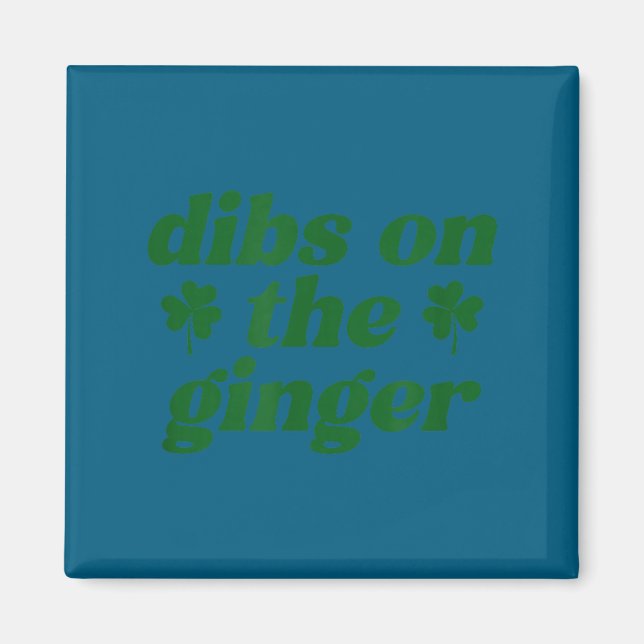 Anspruch auf den Inger St. Patrick's Day irische R Magnet (Vorne)
