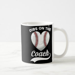 Anspruch auf den Trainer Baseball Baseball Coach T Kaffeetasse