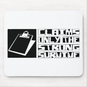 Ansprüche überleben mousepad