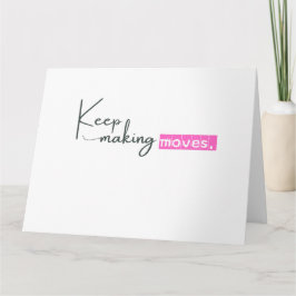 Anspruchsvoll minimalistisch karte