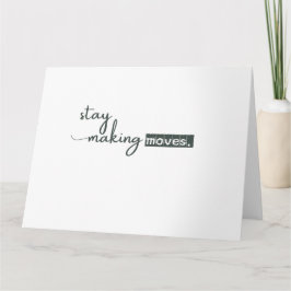 Anspruchsvoll minimalistisch karte