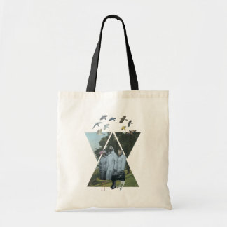 Anspruchsvolle Birds Collage Tote Bag Tragetasche