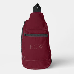 Anspruchsvolle Elegante Imitate Briefmarke mit sch Crossbody Bag