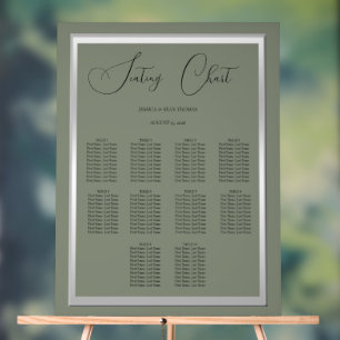 Anspruchsvolle Hochzeit & Silver Wedding Acrylschild