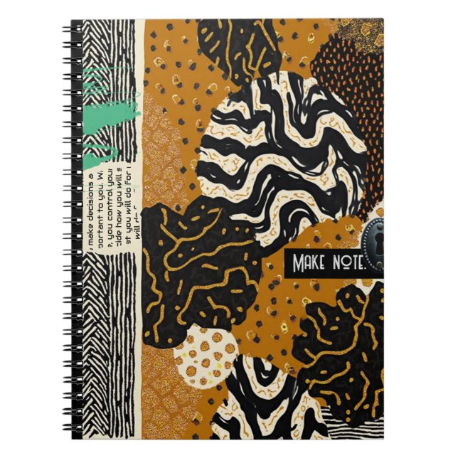 Anspruchsvolle Luxus-Asiatisch-Asiatisch-Karibik Notizblock (Vorderseite)