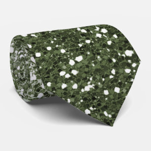 Anspruchsvolle Ombre Green Sparkle Neck Tie Krawatte
