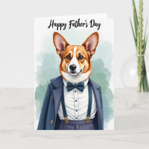 Anspruchsvolle Vaterkarte für Hunde Karte